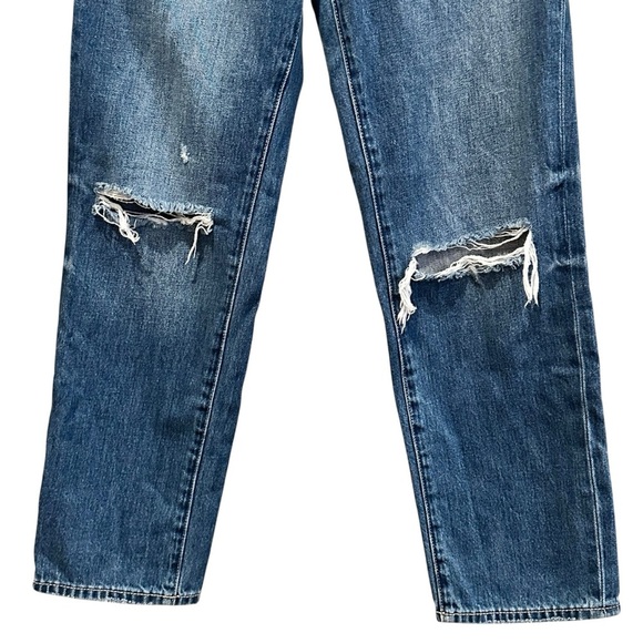 PISTOLA Charlie High Rise Classic Straight Ankle Denim Jeans sz 25 Womens Aurora - Picture 3 of 8